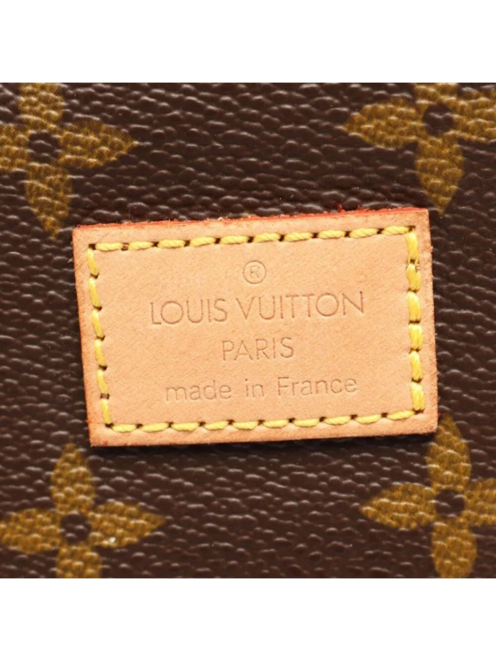 Louis Vuitton Shoulder Bag Saumur 35 Monogram Canvas Leather